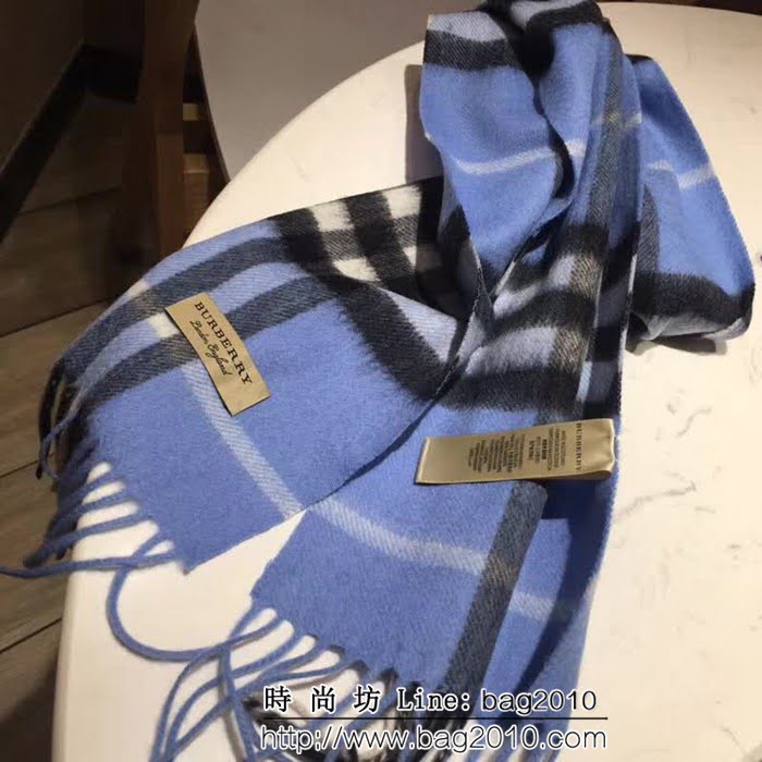 BURBERRY巴寶莉 原單正品 英倫巴格經典山羊絨圍巾 LLWJ6240